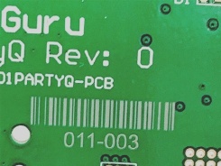 NANOVIS3 プリント基板刻印例