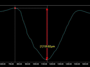 ドット刻印深さ