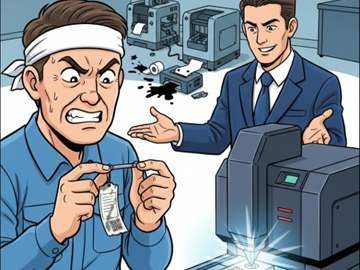 レーザー刻印確認